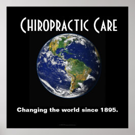 カイロプラクティックポスター：1895年から世界を変える ポスター