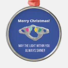カイロプラクティックメリークリスマス！ メタルオーナメント