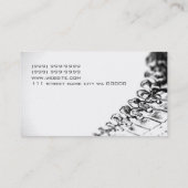 カイロプラクティックモダンカイロプラクター診療所 名刺 (裏面)