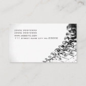 カイロプラクティックモダンカイロプラクター診療所 名刺 (裏面)