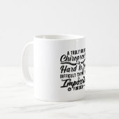 カイロプラクティックル素晴らしルカイロプラクタースパインチロ コーヒーマグカップ (正面左)