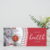 カイロプラクティックレッドスパインホリデーギフト証明書 (スタンド正面)