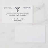 カイロプラクティックロゴ名刺 名刺 (正面/裏面)