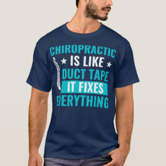 カイロプラクティック修正すべておもしろいカイロプラクター Tシャツ