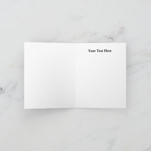 カイロプラクティック医療用シンボルカスタマイズカード カード (内部)