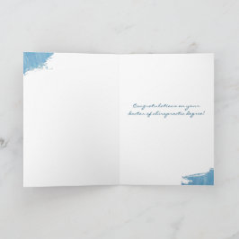 カイロプラクティック博士卒業カード、DC grad  カード