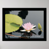 カイロプラクティック引用文とことわざ健康ポスター ポスター (正面)