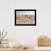 カイロプラクティック引用文とことわざ自然 ポスター (キッチン)