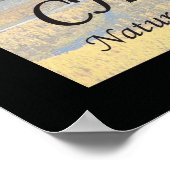 カイロプラクティック引用文とことわざ自然 ポスター (角)