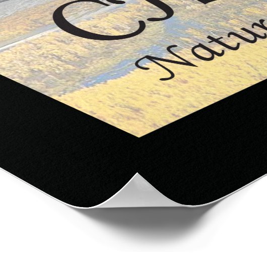 カイロプラクティック引用文とことわざ自然 ポスター (角)