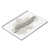 カイロプラクティック手帳、カイロプラクター、チロ・ギフト、 ノートブック (左側)