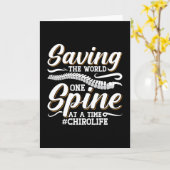 カイロプラクティック救ズザワールドスパインカイロプラクター カード (黄色い花)