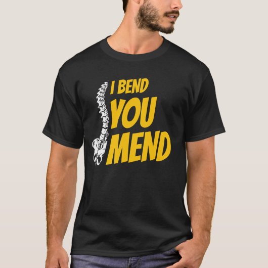 カイロプラクティック整体の骨格調整 Tシャツ (正面)
