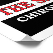 カイロプラクティック椎体亜脱臼ポスター ポスター (角)