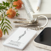 カイロプラクティック療法士 整形外科 カイロプラクター キーホルダー (正面右)