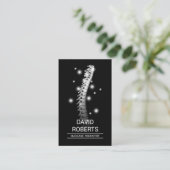 カイロプラクティック脊椎調整セラピストカイロプラクター 名刺 (スタンド正面)