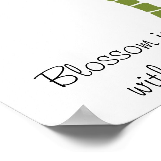 カイロプラクティック蘭 ポスター (角)