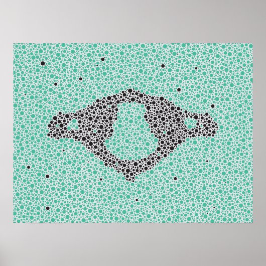 カイロプラクティック解剖学的芸術作品の頸椎 ポスター (正面)