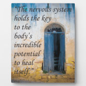 カイロプラクティック鍵からヘルスイーゼル フォトプラーク (正面)