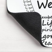 "カイロプラクティック"のカイロプラクターのギフトを言う多くの方法 マウスパッド (コーナー)