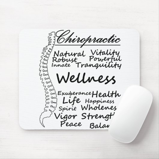 "カイロプラクティック"のカイロプラクターのギフトを言う多くの方法 マウスパッド (マウス)