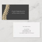 カイロプラクティック&ウェルネスセンター 名刺 (正面/裏面)
