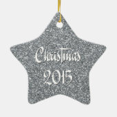 カイロプラクティック/カイロプラクタークリスマスオーナメント セラミックオーナメント (裏面)