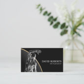 カイロプラクティック カイロプラクター 脊椎 調整 治療師 名刺 (スタンド正面)