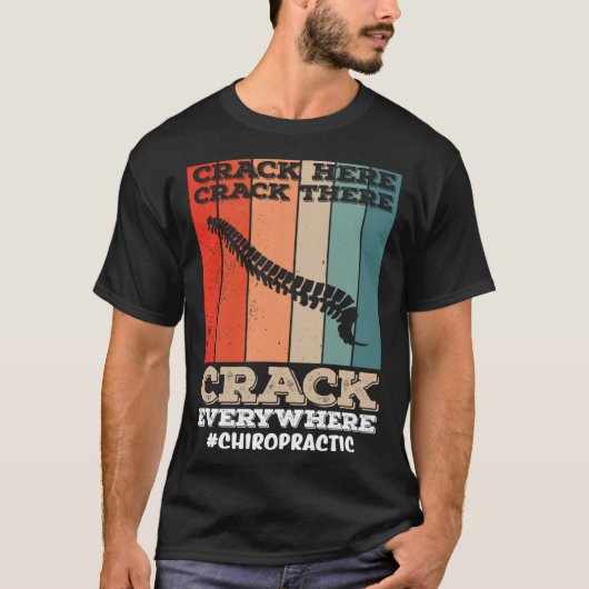 カイロプラクティック 脊柱矯正 ChiroPRACTICAL Tシャツ (正面)