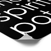 カイロプラクティックWordコラージュのポスター ポスター (角)