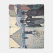 カイロボッテズルードパリテンプドゥプリエ フリースブランケット (正面)