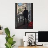 カイロボッテ – 窓の若い男 ポスター (ホームオフィス)