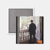 カイロボッテ – 若い男が窓から マグネット (正面/裏面)