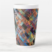 カイロメトロ – ハッピーバースデー カフェラテマグ (正面)