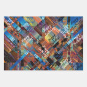 カイロメトロ – ハッピーバースデー ラッピングペーパーシート (正面3)