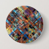 カイロメトロ – ハッピーバースデー 缶バッジ (正面)