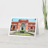 カイロ博物館入口, エジプト カード (正面)