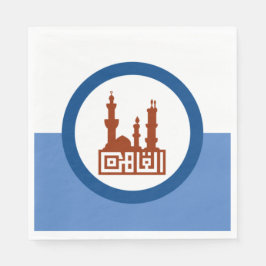 カイロ市国旗（エジプト） スタンダードランチョンナプキン