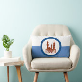 カイロ市国旗（エジプト） ランバークッション (椅子)
