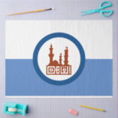 カイロ市国旗（エジプト） 薄葉紙 (クラフト)