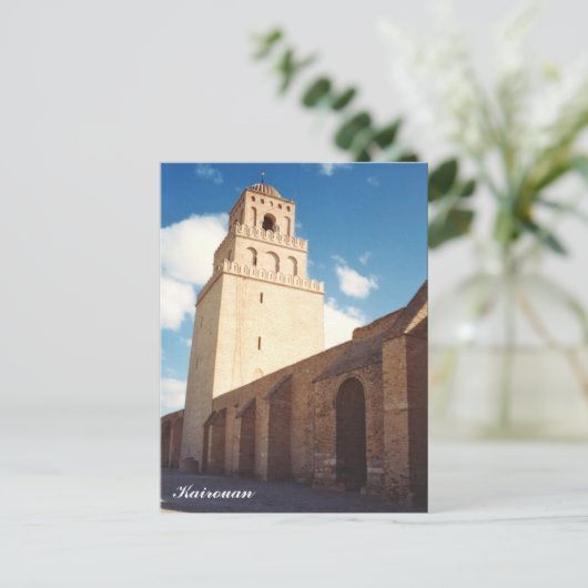 カイロ素晴らしアンのモスク – チュニジア ポストカード (スタンド正面)