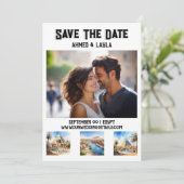 カイロ結婚の3つのフォトウォーターカラーのアトラクション セーブザデート (スタンド正面)