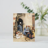 カイロ葉書のサクラベンダー ポストカード (スタンド正面)