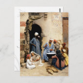 カイロ葉書のサクラベンダー ポストカード (正面/裏面)