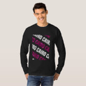 カイロ迷彩柄パターンピンクカモフラージュ Tシャツ (正面フル)