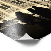 カイロ鉄道駅 フォトプリント            (角)