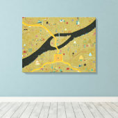 カイロ革命 – キャンバス (インサイチュ (ウッドフロア))