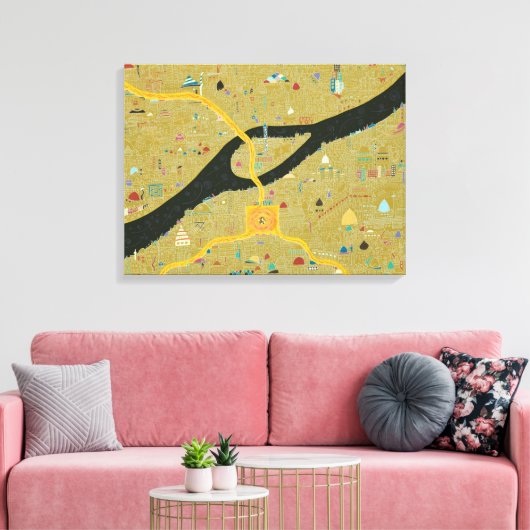 カイロ革命 – キャンバス (インサイチュ (リビング))