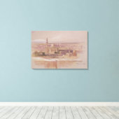 カイロ，アグラ・モスク， 1849 キャンバスプリント (インサイチュ (ウッドフロア))