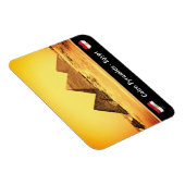 カイロ,エジプトのピラミッド – 古代エジプト/ユネスコ マグネット (右側)